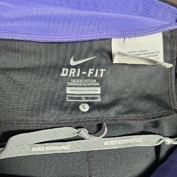 Nike DRI-FIT Running Athletic 3/4 Leggings - Picture 4 of 6
